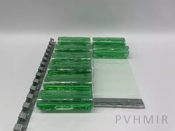 ПВХ завеса для проема 1,2x2,5м. Готовый комплект